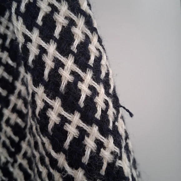 Vintage 80s Karl Lagerfeld Wool Boucle Tweed Blazer Fits Like US 10 GUC - Picture 11 of 16